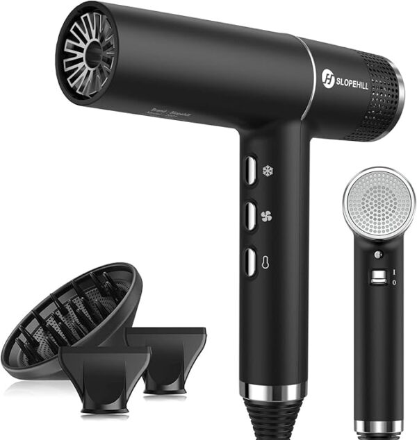 Slopehill Hair Dryer with Unique Brushless Motor