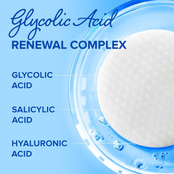 MAREE Glycolic Acid Pads - Toner Pads for Face Cleansing - Tea Tree Oil, Salicylic Acid & Vitamins E, B3, B5 - Facial Peel & Radiance Deep Cleaning Effect - 50 Count - Image 4