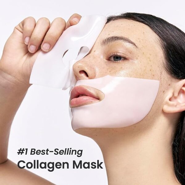 BIODANCE Bio-Collagen Real Deep Mask, Hydrating Overnight Hydrogel Mask, Pore Minimizing, - Image 2