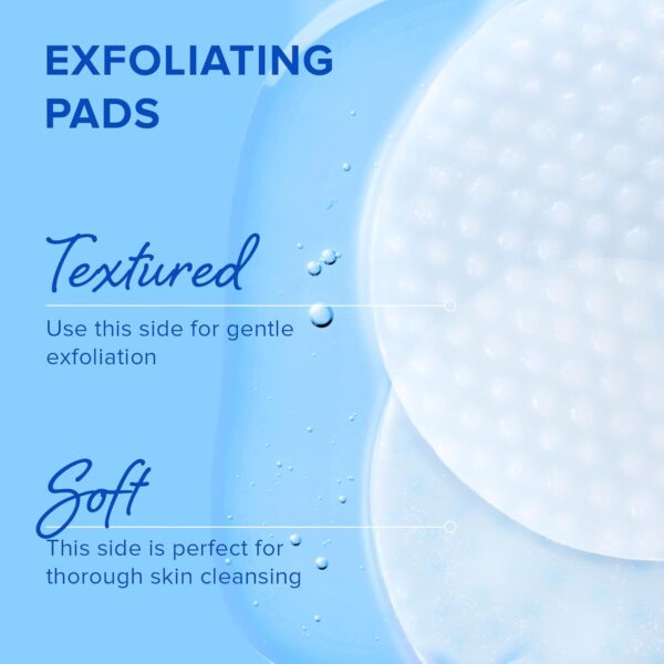 MAREE Glycolic Acid Pads - Toner Pads for Face Cleansing - Tea Tree Oil, Salicylic Acid & Vitamins E, B3, B5 - Facial Peel & Radiance Deep Cleaning Effect - 50 Count - Image 6