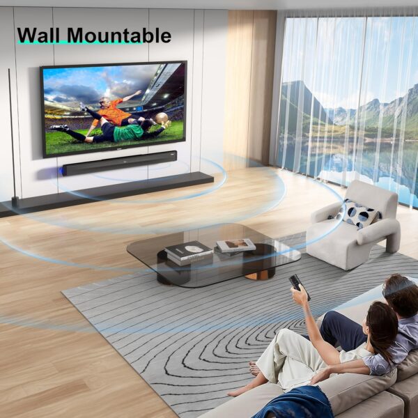 Sound Bar 35 Inch  for Smart TV Speaker + Bluetooth Only $39.99 - Was $79.99 🔉🔊 Code 50D6EFQQ + Apply Coupon - Image 2