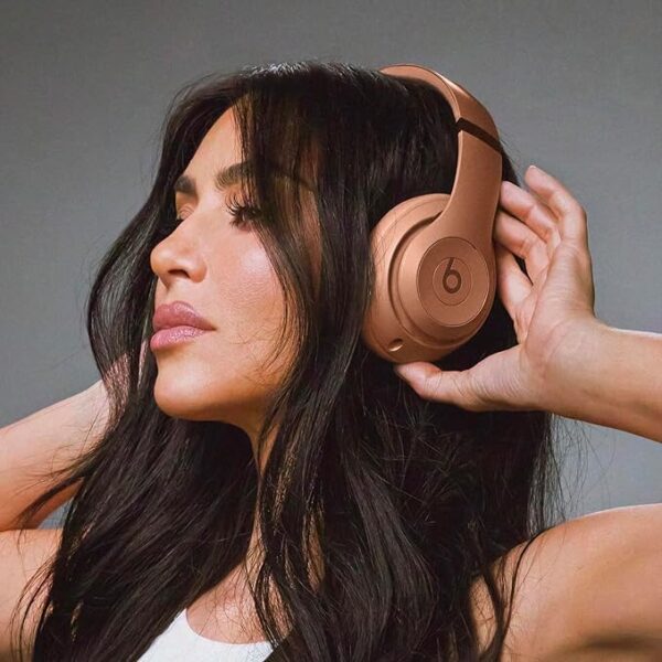 Beats Studio Pro x Kim Kardashian – Bluetooth Noise Cancelling Headphones,Personalized Spatial Audio, USB-C Lossless Audio, Apple & Android Compatibility, Up to 40 Hours Battery Life - Dune - Image 2