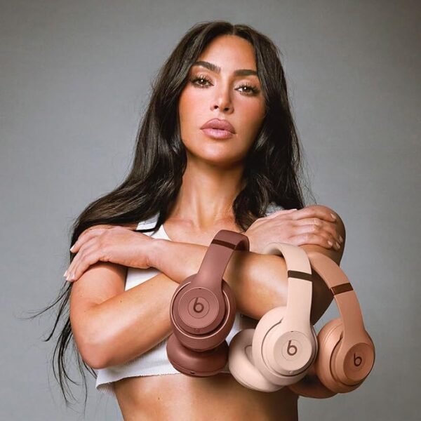 Beats Studio Pro x Kim Kardashian – Bluetooth Noise Cancelling Headphones,Personalized Spatial Audio, USB-C Lossless Audio, Apple & Android Compatibility, Up to 40 Hours Battery Life - Dune - Image 4